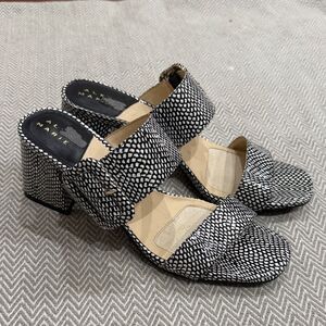 Alex Marie Polka Dot Slides Size 8M